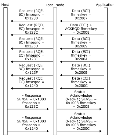 32703xc Image that shows how a host rejects the first definite-response chain.
