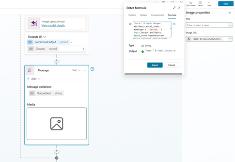 Skærmbillede af formlen til billedgengivelse.
