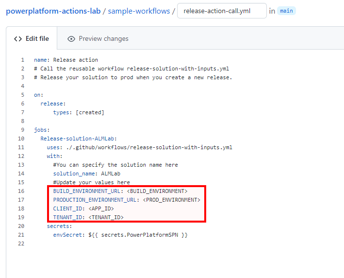 Omdøb og indsæt kode.