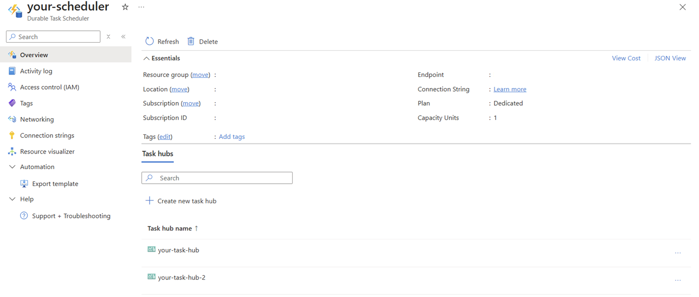 Screenshot der Registerkarte 