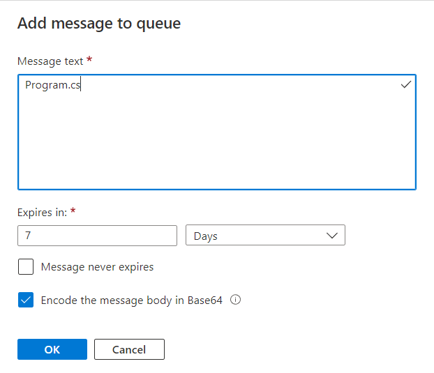 Screenshot des Dialogfelds 