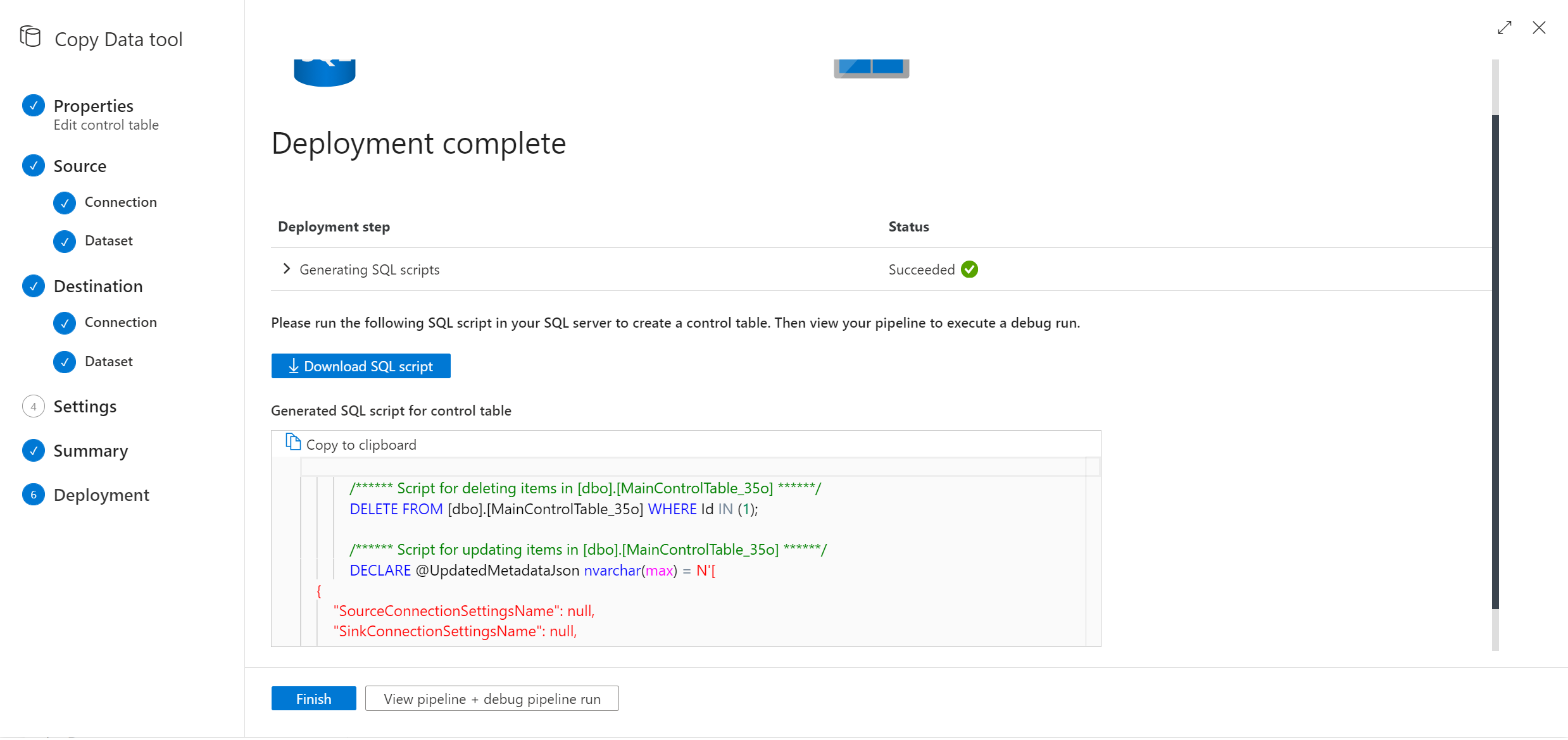 Bearbeiten der Steuertabelle&nbsp;3