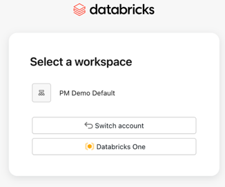 Databricks One-Zugriff auf Kontoebene