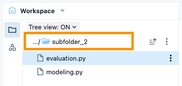 Klicken Sie auf den Stammordner, um das Dropdownmenü 