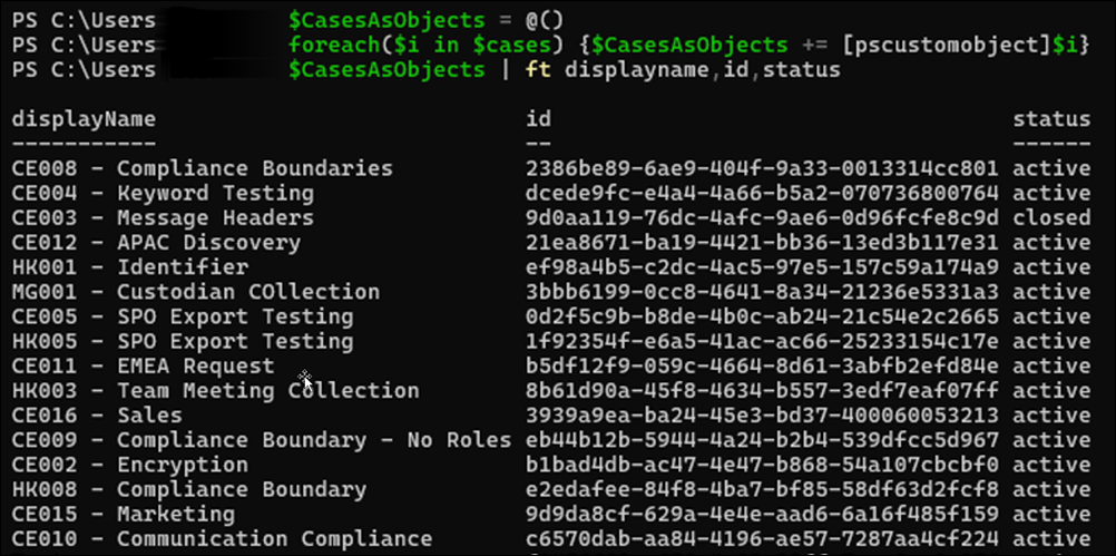 PowerShell-Beispiel zum Konvertieren von Hashtabellen.