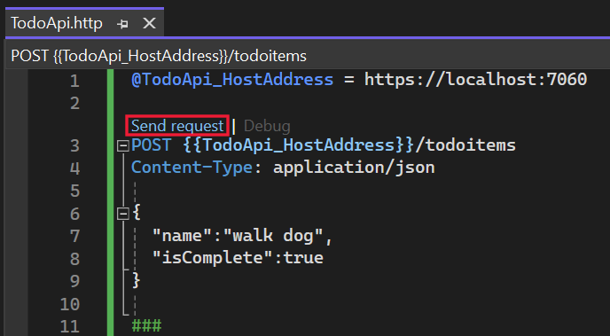 HTTP-Dateifenster mit hervorgehobenem Link „Ausführen“