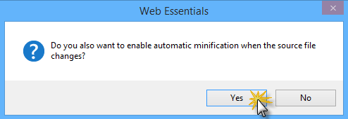 Aktivierung der automatischen Minimierungswarnung