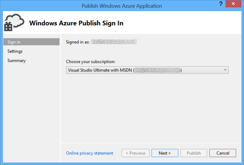 Screenshot der Option 