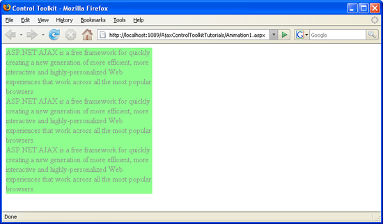 Das Panel wird ausgeblendet.