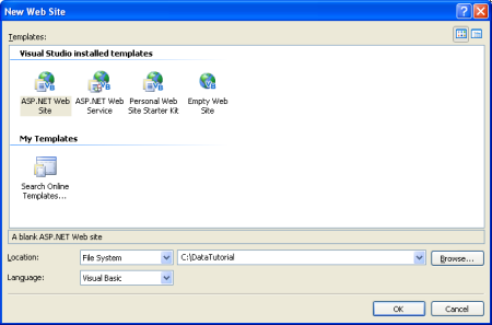 Eine neue Datei erstellen System-Based Webseite