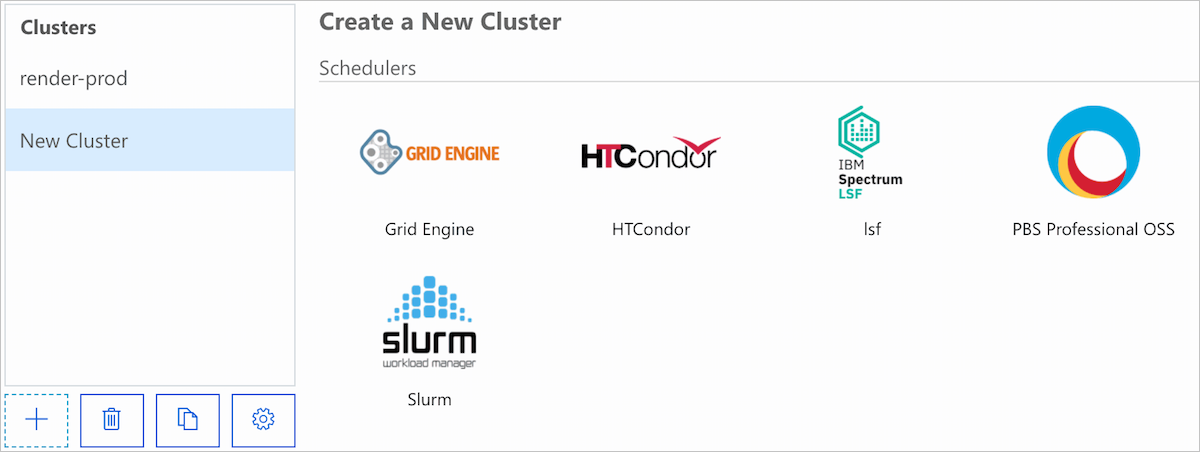 CycleCloud Erstellen eines neuen Clusterbildschirms