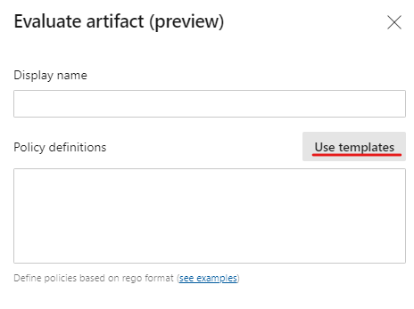 Verbesserungen beim Auswerten der Artefaktüberprüfungsrichtlinie in Pipelines.