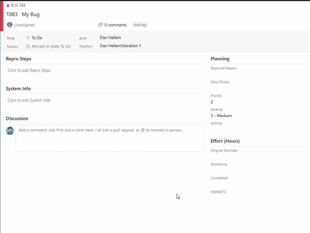 Kurzes Video, das zeigt, wie Systemauswahlwerte angepasst werden.