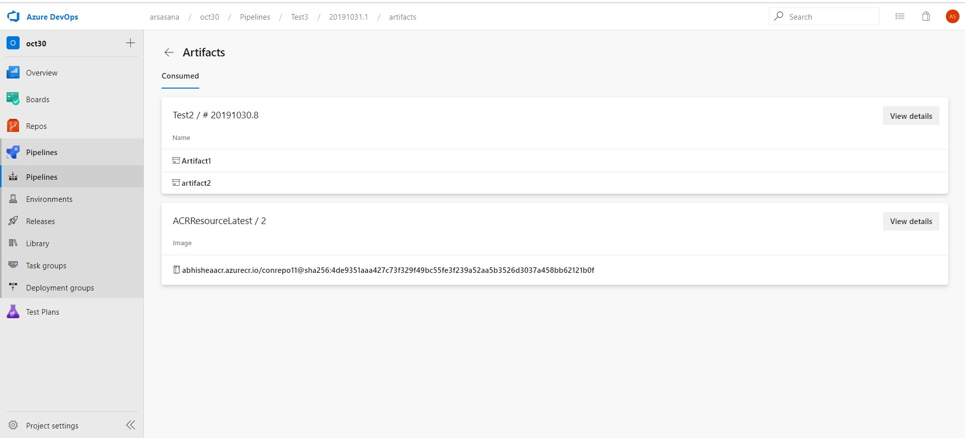 Screenshot der Seite 