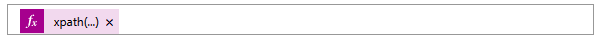 Screenshot des aufgelösten Ausdrucks, der den Namespace für Stammknoten im empfangenen IDoc abruft.