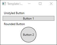 Maus bewegt sich über die WPF-Schaltfläche, um die Füllfarbe mit einem visuellen Zustand zu ändern