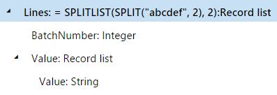 Datenquelle, die in Chargen aufgeteilt ist