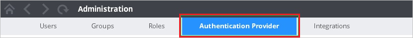 Authentifizierungsanbieter