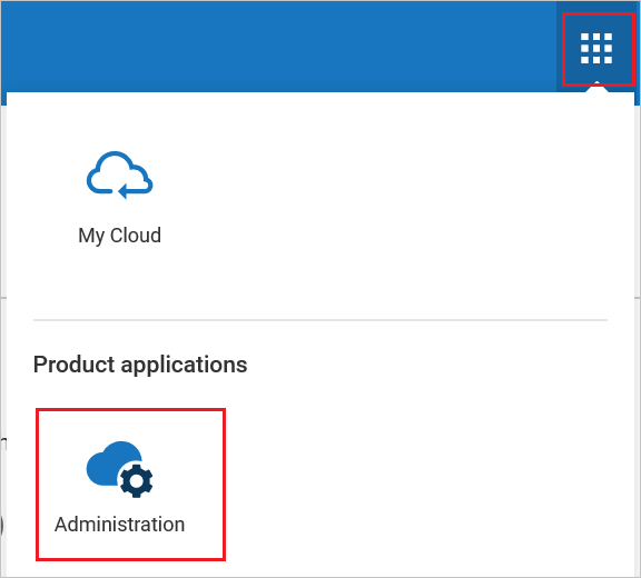 Konfigurieren der Software&nbsp;AG&nbsp;Cloud: Administration