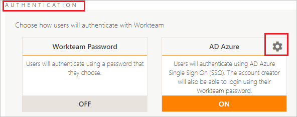 Screenshot: Workteam-Azure.