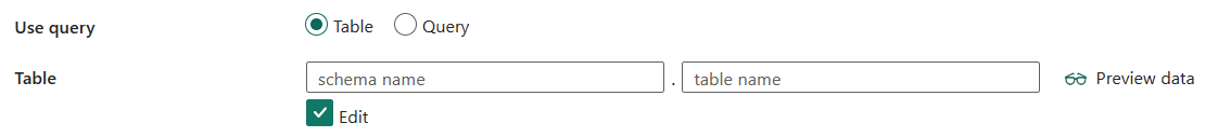 Screenshot, der die Option 