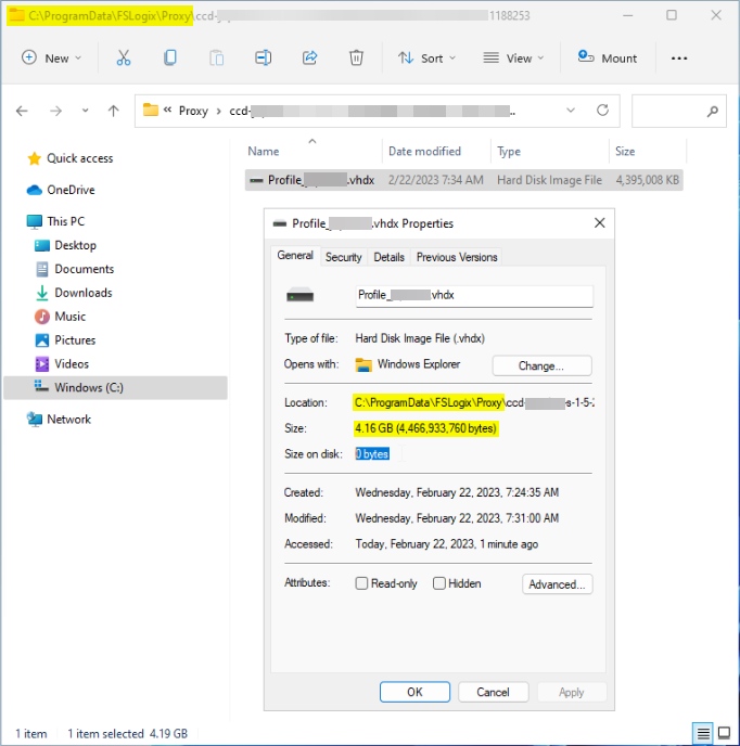 Abbildung 3: Cloudcache-Proxydatei