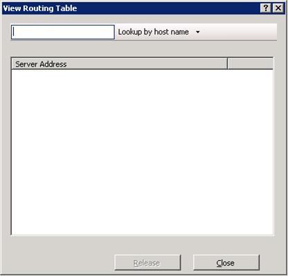 Screenshot des leeren Dialogfelds 