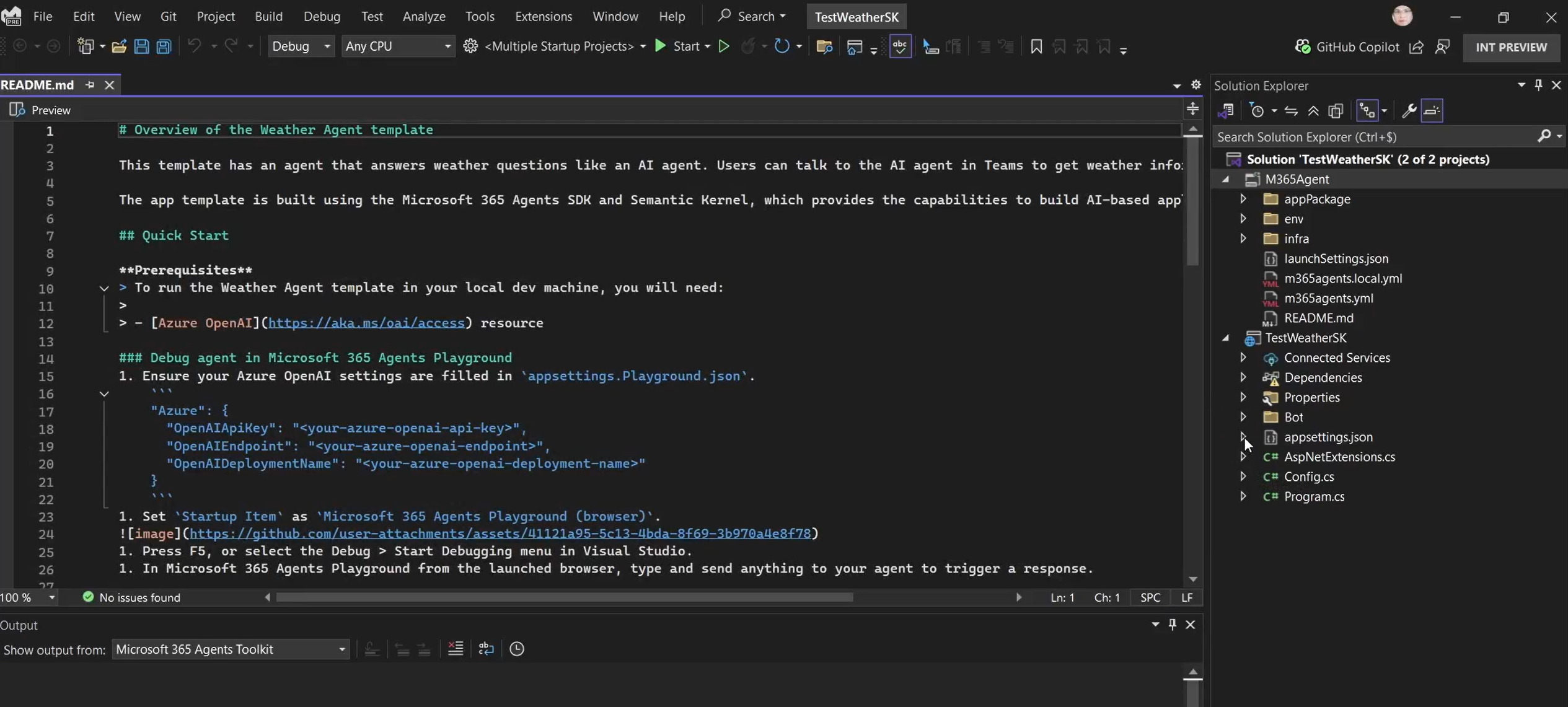 App-Code im Editor
