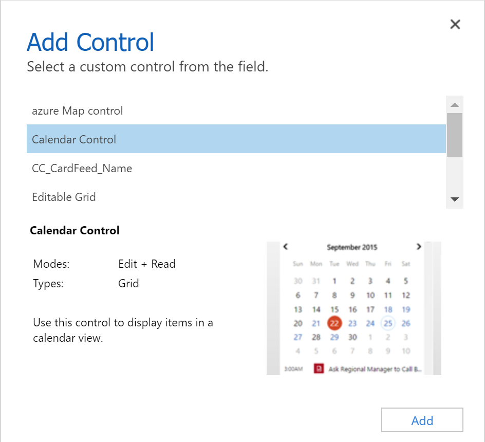 Datenraster-Komponente.