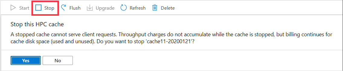 Screenshot der oberen Schaltflächen mit hervorgehobener Option 