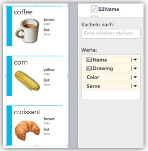 Karten mit primärem Bild