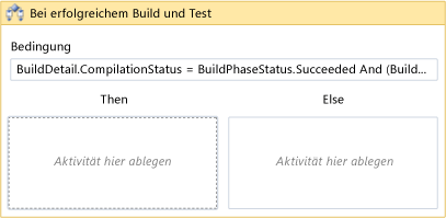 Workflow nach dem Erweitern der If-Aktivität