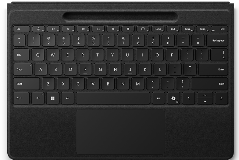 Screenshot: Surface Pro Flex Keyboard