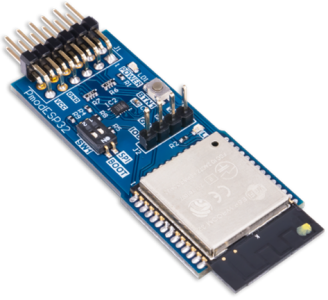 Foto des Model 2433 ESP32-Mikrocontrollerboards.