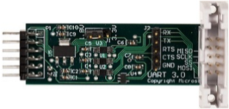 Bild eines UART-Adapterboards.