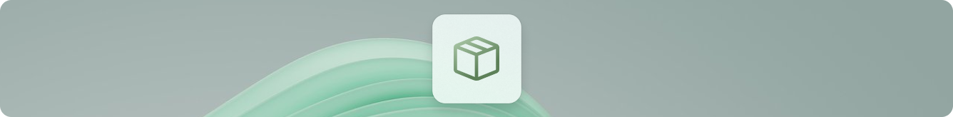Blaue Schraubenschlüssel- und Schraubenziehersymbole auf einem hellgrauen Bannerhintergrund, der Tools zum Verpacken und Bereitstellen von Apps darstellt.