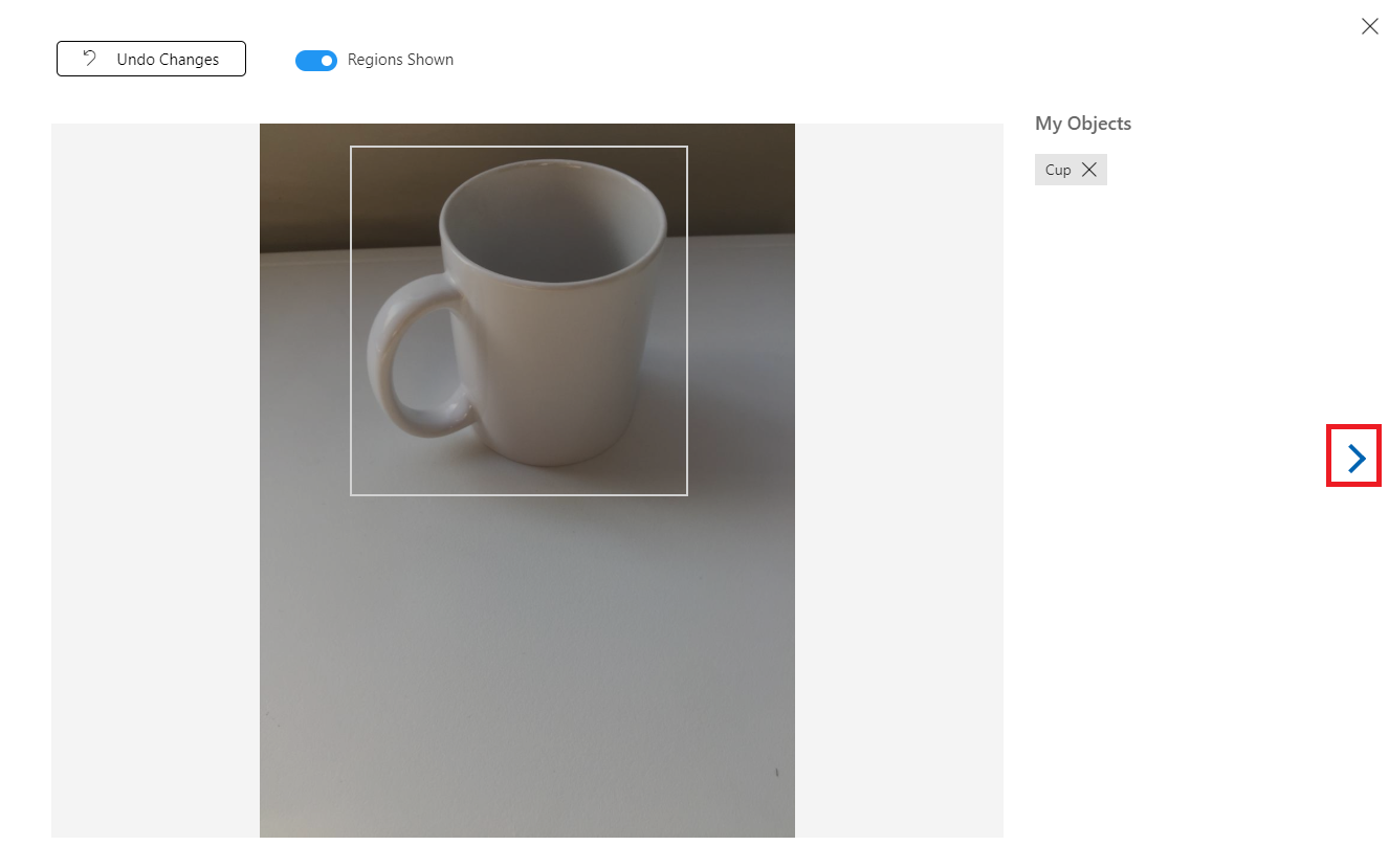 Screenshot: Tag, das Sie dem Bild hinzugefügt haben