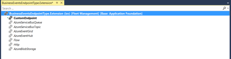 Screenshot of Enum extension.