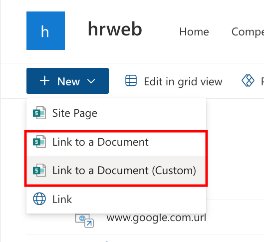 New Link to a Document