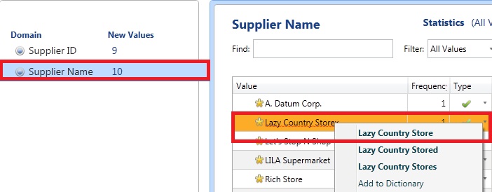 Correct Supplier Name - Lazy Country Store Correct Supplier Name - Lazy Country Store