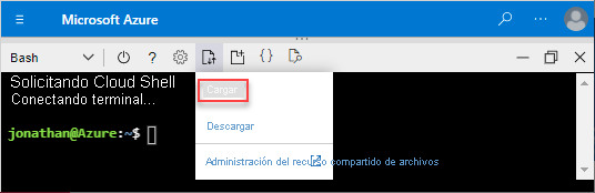 Cargar archivo