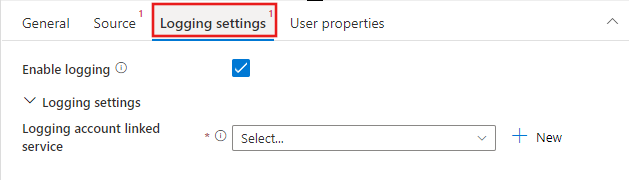 Muestra la pestaña &nbsp;Configuración de registro&nbsp; para una actividad de eliminado.