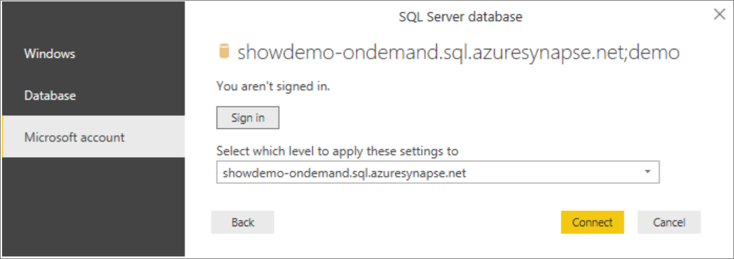 Haga clic en Iniciar sesión.
