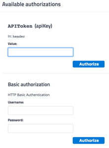Establecimiento del token de API para autorizar el uso de App Center