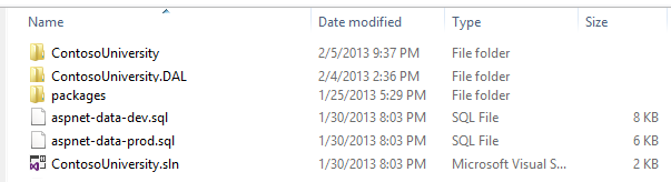 Scripts de implementación de datos