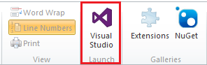 iniciar Visual Studio