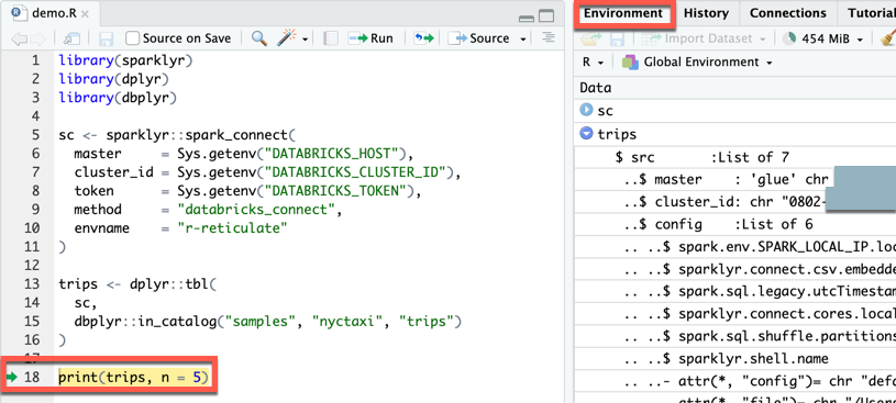 Depura el proyecto de RStudio Desktop