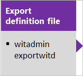 Exportar archivo de definición XML