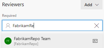 Agregar revisor de P R.