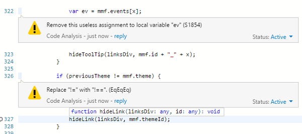 Pull requests de SonarQube